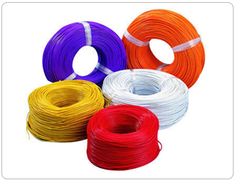 Cables and wires.