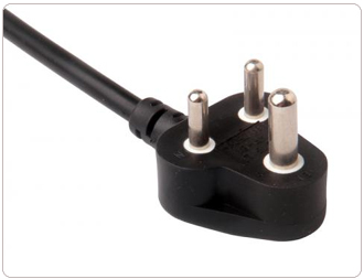 PVC Power cord plugs (Polyvinyl Chloride) 